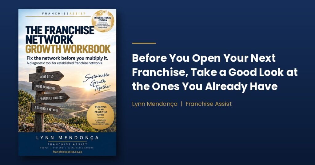 Franchise Network Growth Workbook by Lynn Mendonça, Franchise Assist